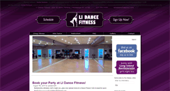 Desktop Screenshot of lidancefitness.com